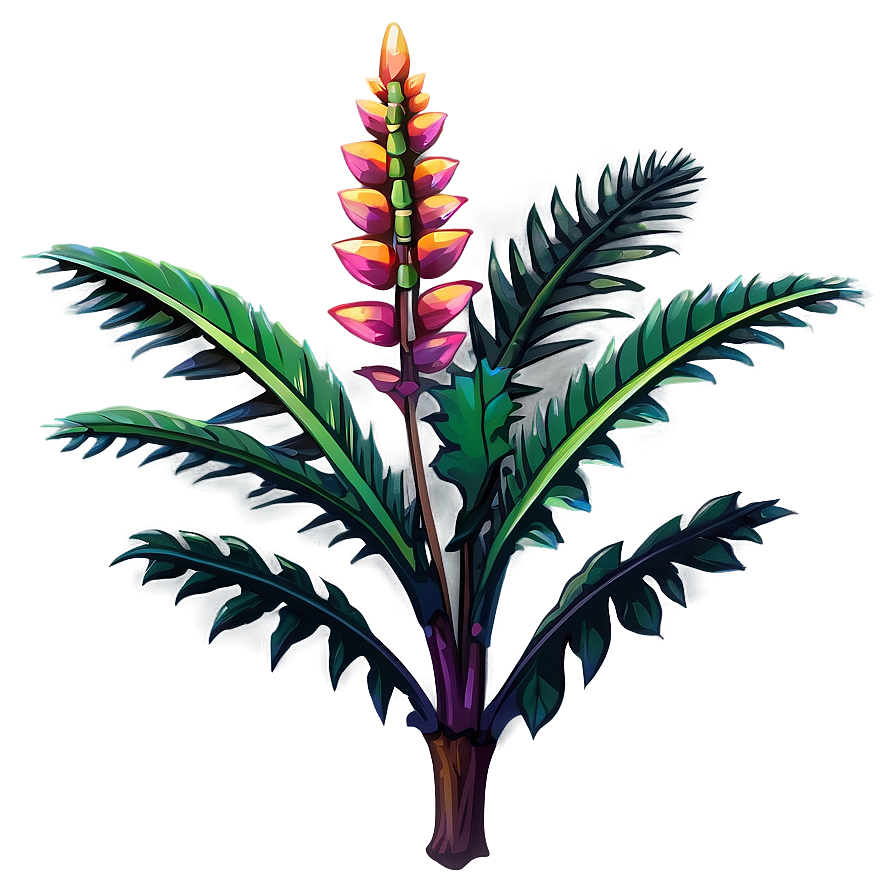 Exotic Tropical Plant Png 47 PNG image