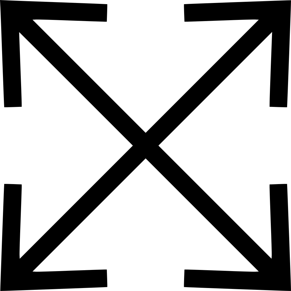 Expand Arrow Icon Black Background PNG image