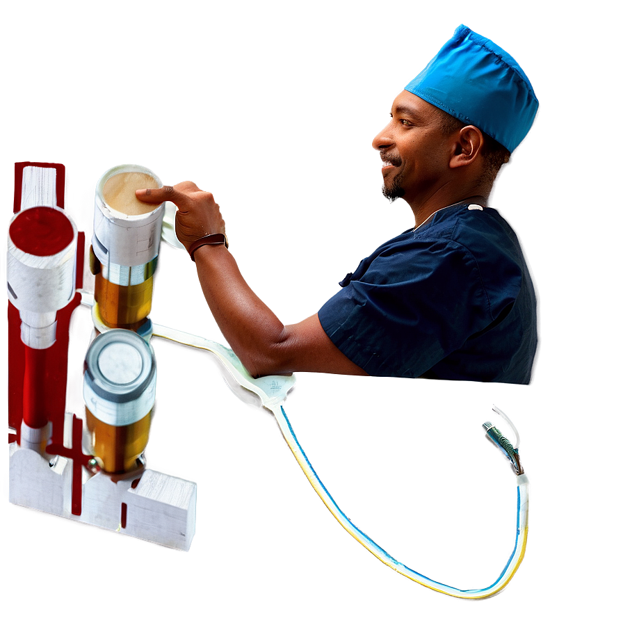 Experienced Male Nurse Png Cni66 PNG image