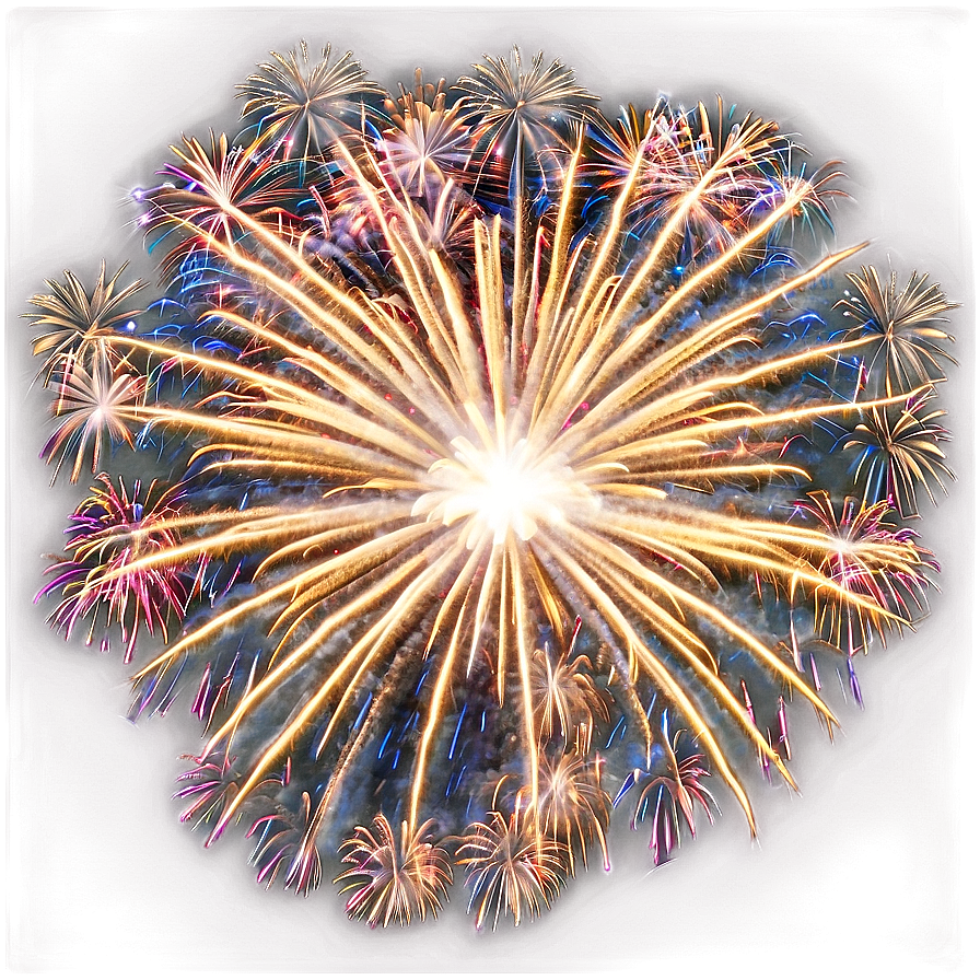 Exploding Fireworks Display Png Lia PNG image