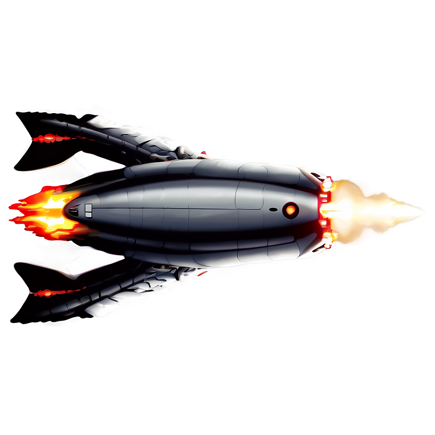 Exploding Rocketship Png 2 PNG image