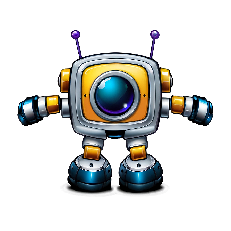 Explorer Cute Robot Png 06272024 PNG image