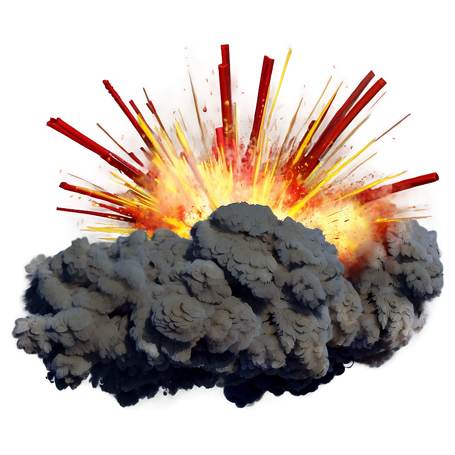 Explosion A PNG image