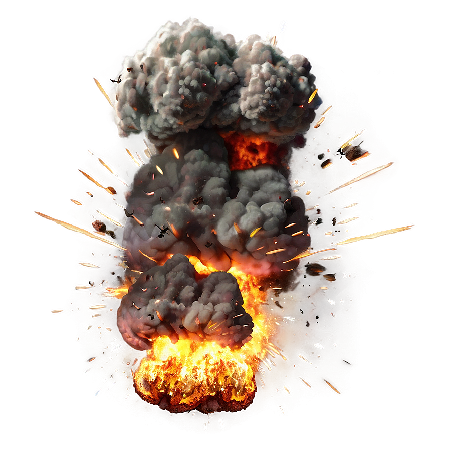 Explosion D PNG image
