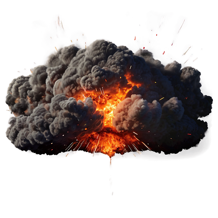 Explosion Transparent Png For Designers 05262024 PNG image