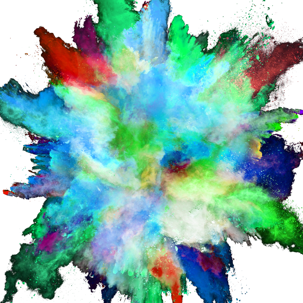 Explosionof Colors PNG image