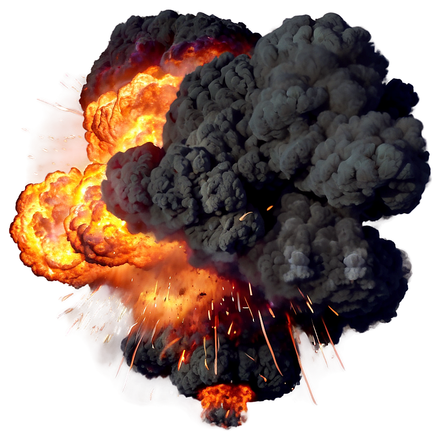 Explosions D PNG image