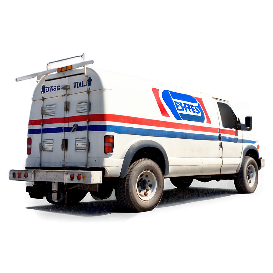 Express Mail Truck Png 06212024 PNG image