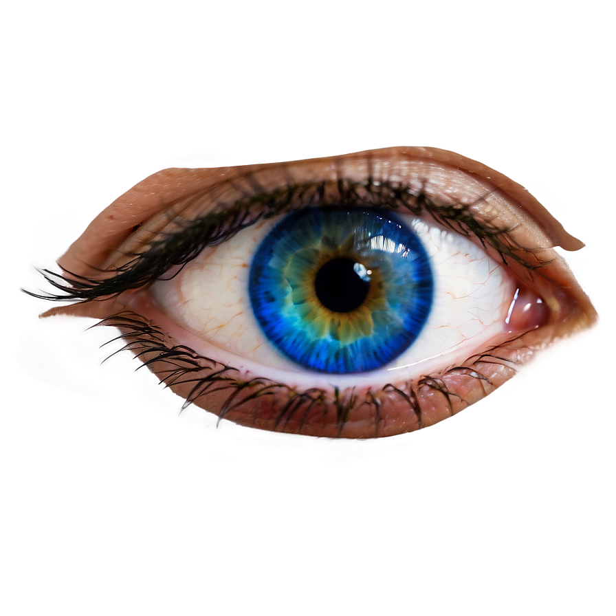 Expressive Blue Eyes Png 06122024 PNG image