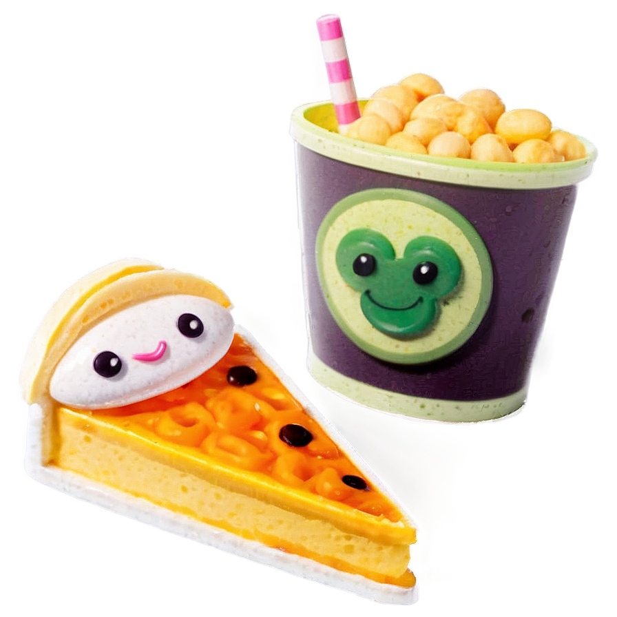 Expressive Cute Food Png 76 PNG image