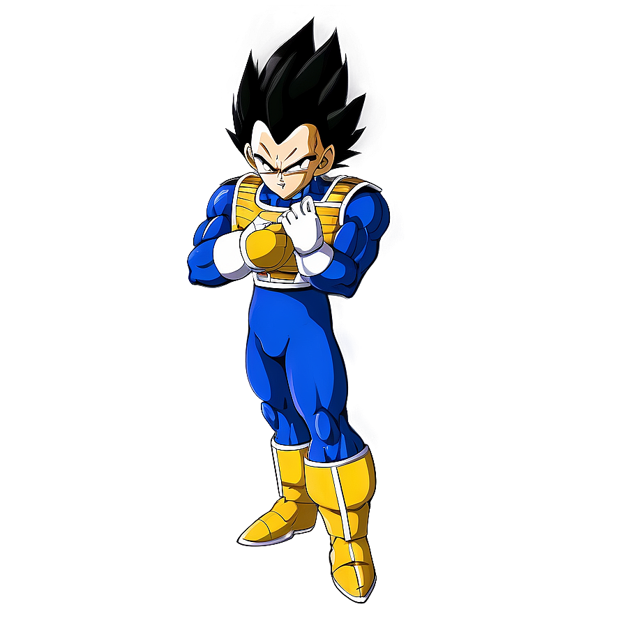 Exquisite Ultra Ego Vegeta Artwork Png 06122024 PNG image