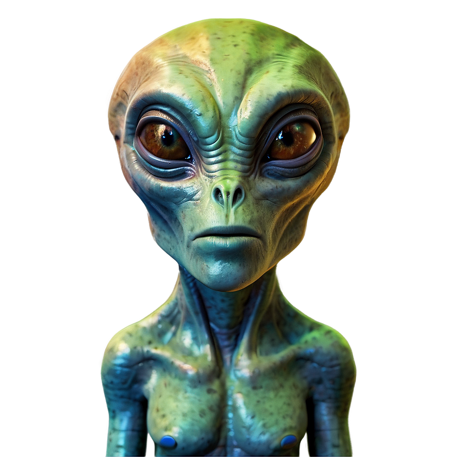 Extraterrestrial Alien Being Png 05032024 PNG image