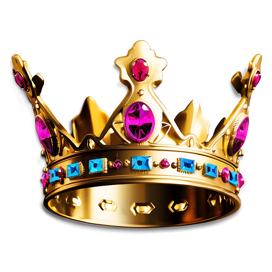 Extravagant Golden Crown Png 48 PNG image