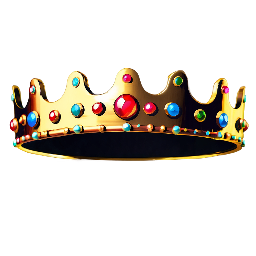 Extravagant Golden Crown Png 49 PNG image