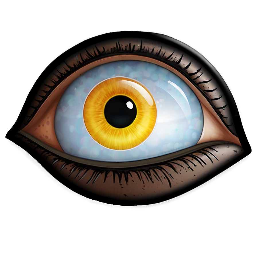 Eye Emoji Graphic Png Pmw10 PNG image