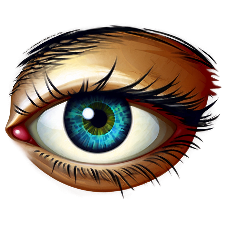 Eye Illustration Png Wjl24 PNG image