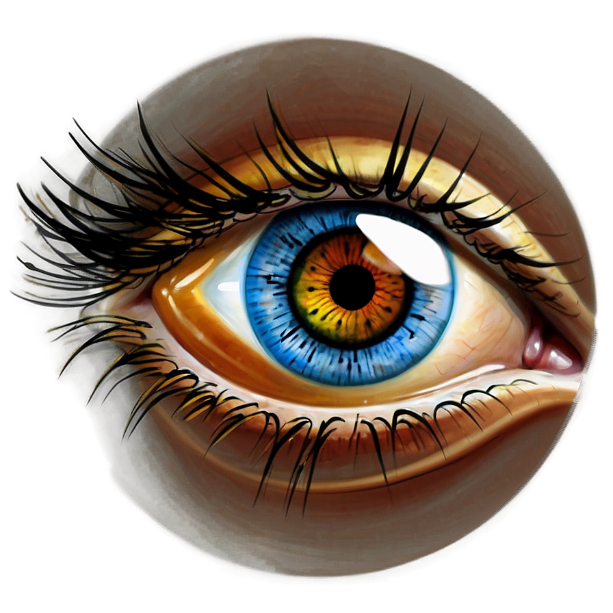 Eye Sketch Artwork Png 34 PNG image