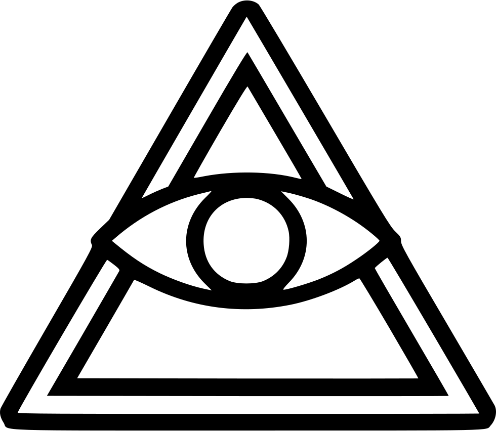 Eyein Triangle Icon PNG image