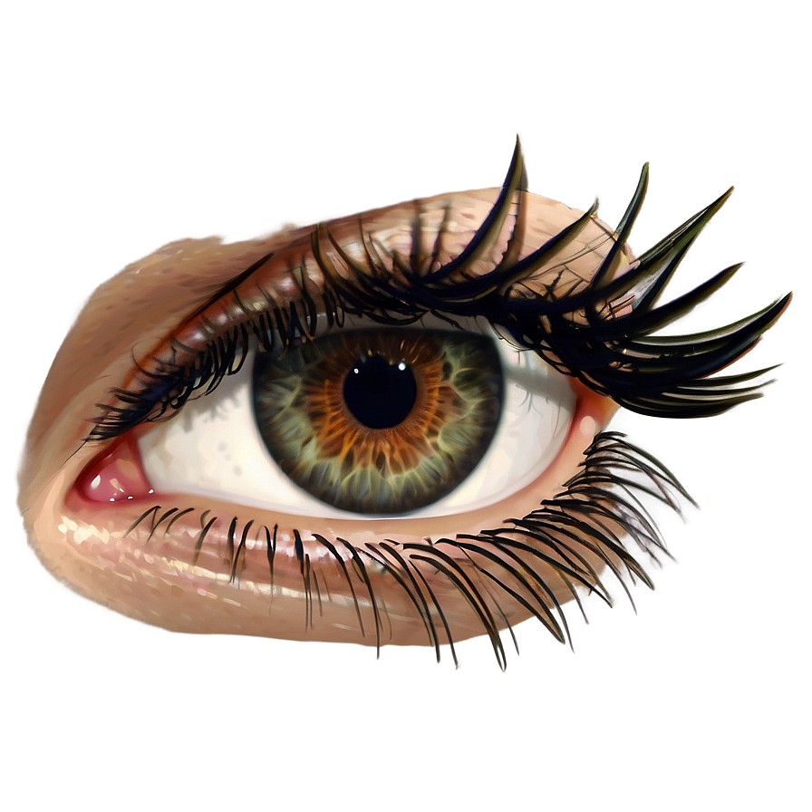 Eyelash Realistic Png Jkd68 PNG image