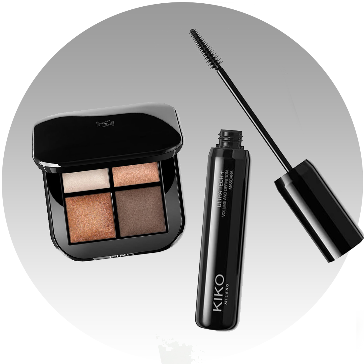 Eyeshadow Paletteand Mascara Set PNG image