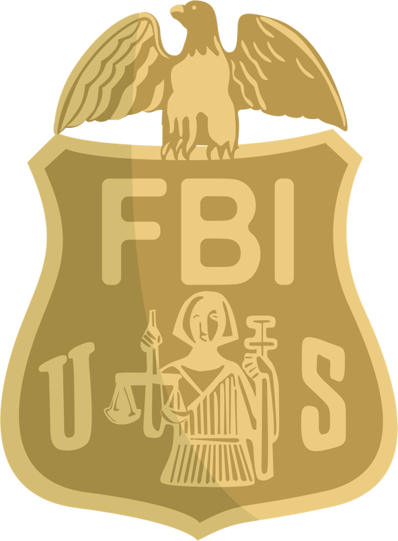 F B I Badge Logo PNG image