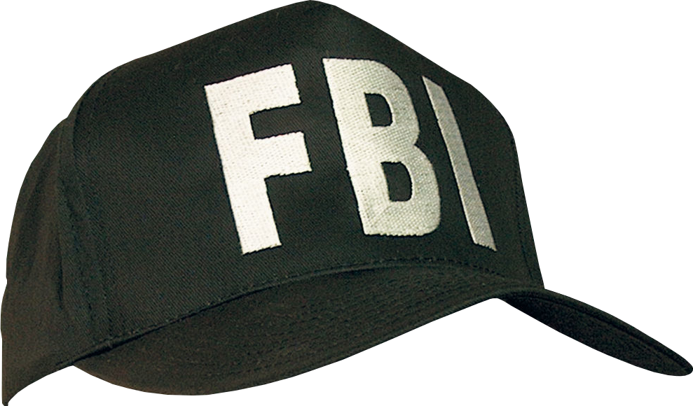 F B I Baseball Cap PNG image