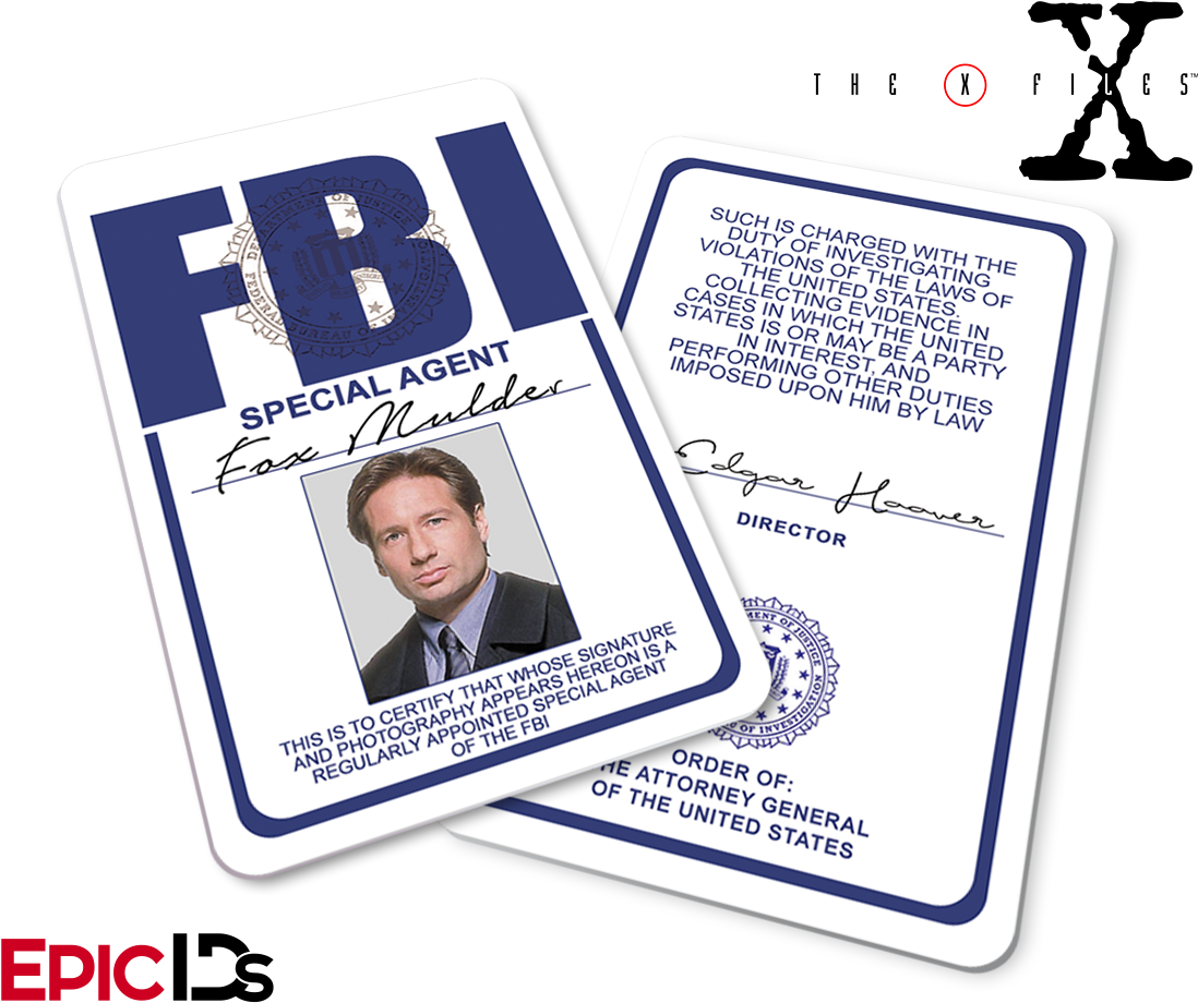 F B I Special Agent I D Cards PNG image