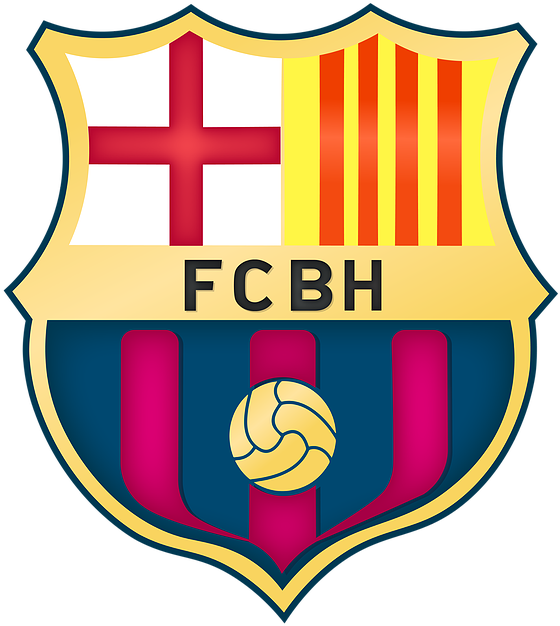 F C Barcelona Logo Design PNG image