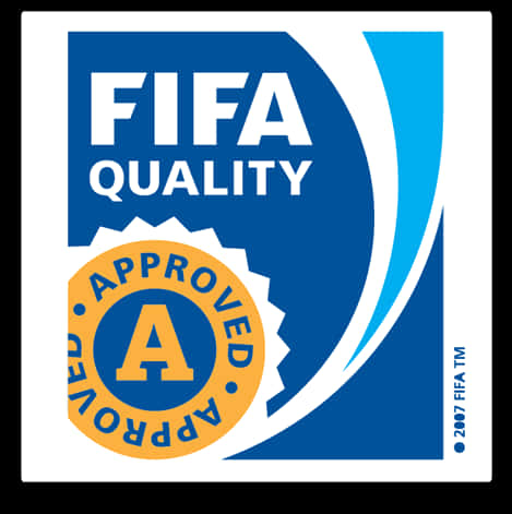 F I F A Quality Approved Seal PNG image