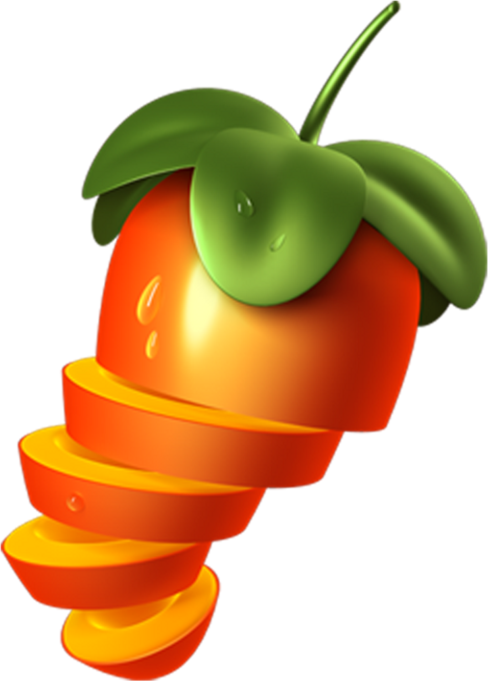 F L_ Studio_ Fruity_ Sliced_ Logo PNG image