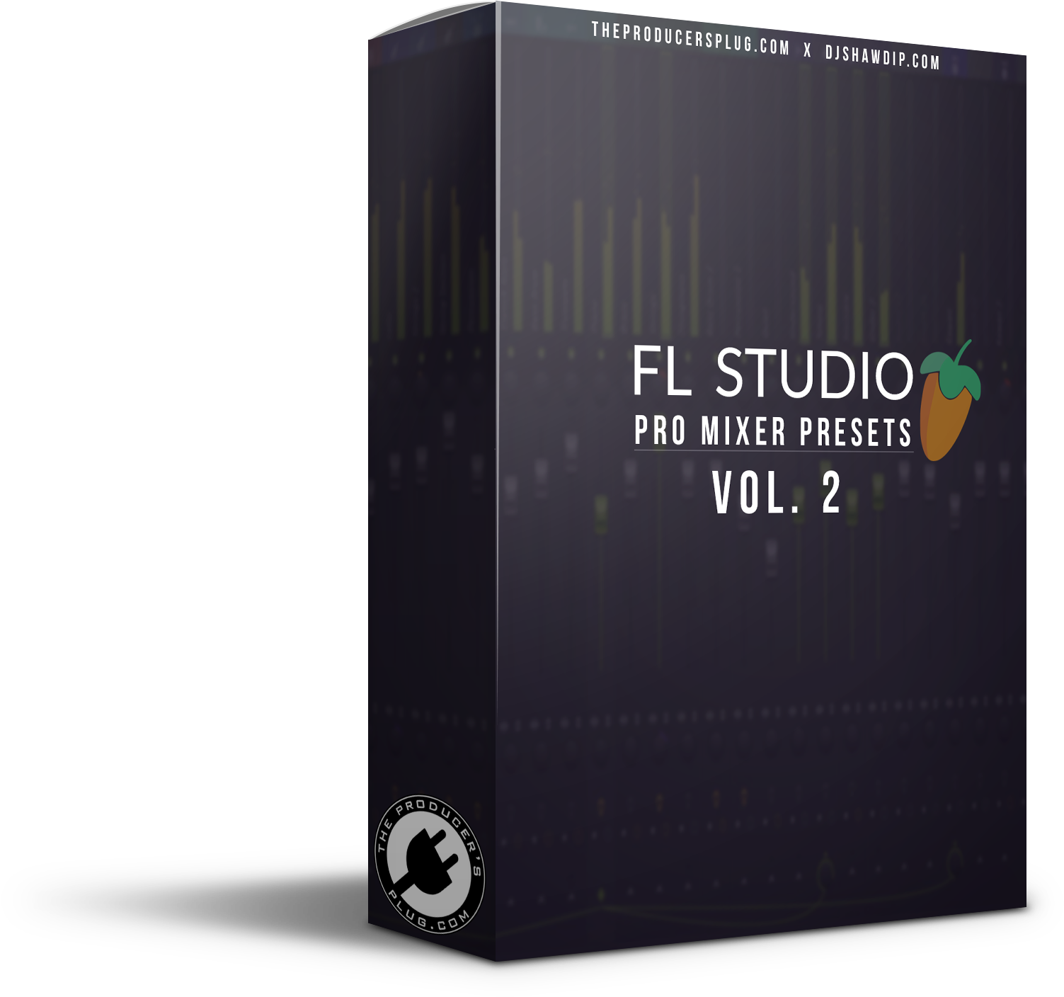 F L Studio Pro Mixer Presets Vol2 Box PNG image