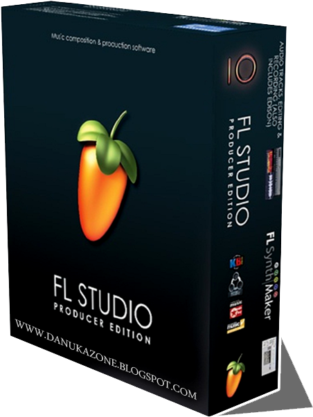 F L Studio Producer Edition Software Box PNG image