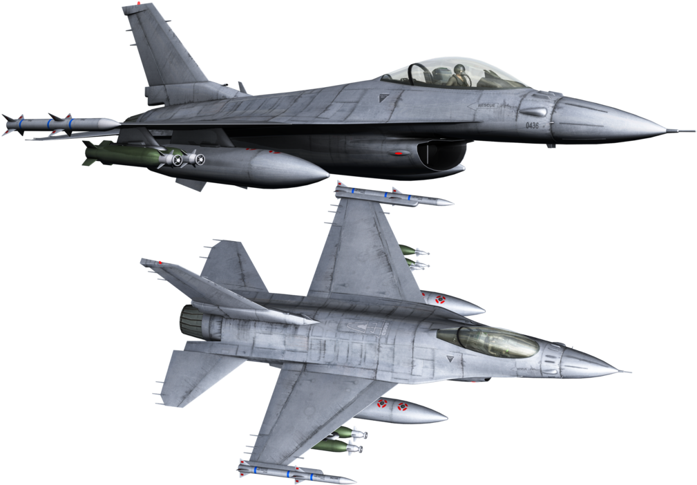 F16_ Fighting_ Falcons_in_ Flight_ Formation PNG image