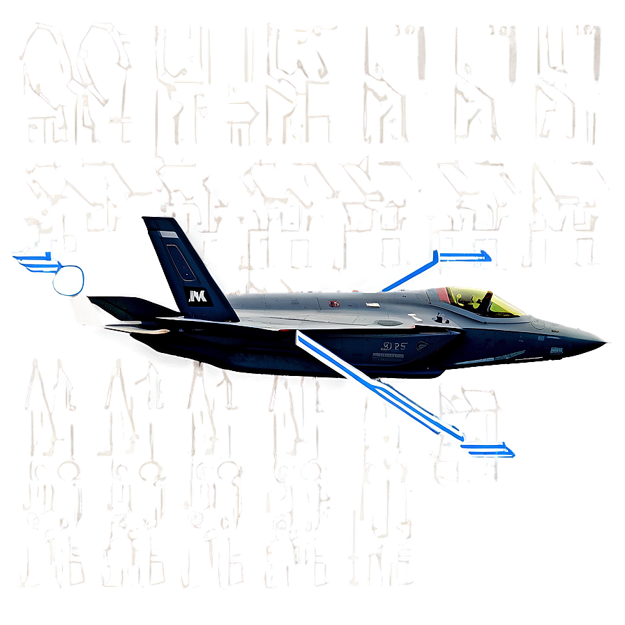 F35 Maneuvering Jet Png Hlf PNG image