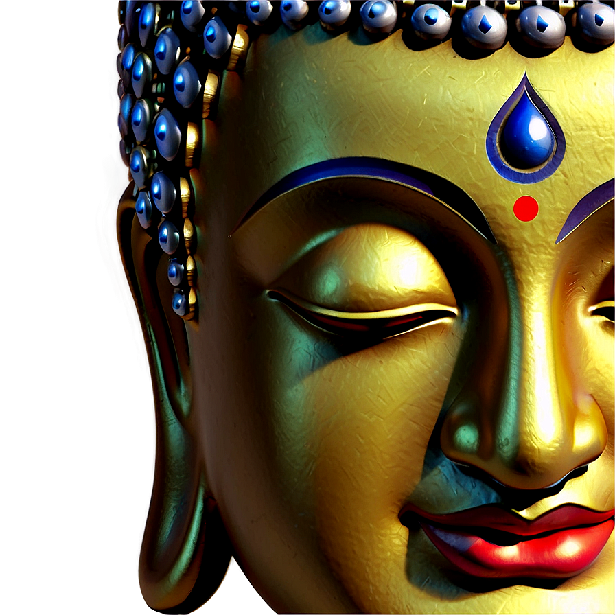 Face Of Buddha Png 05042024 PNG image