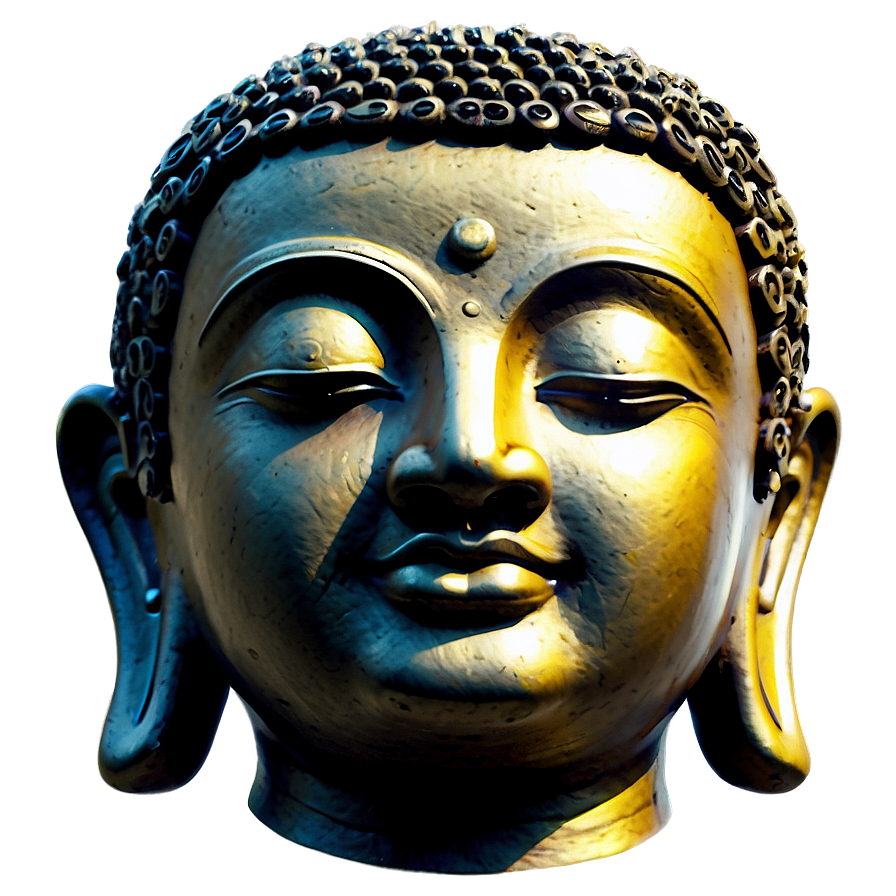 Face Of Buddha Png 05042024 PNG image