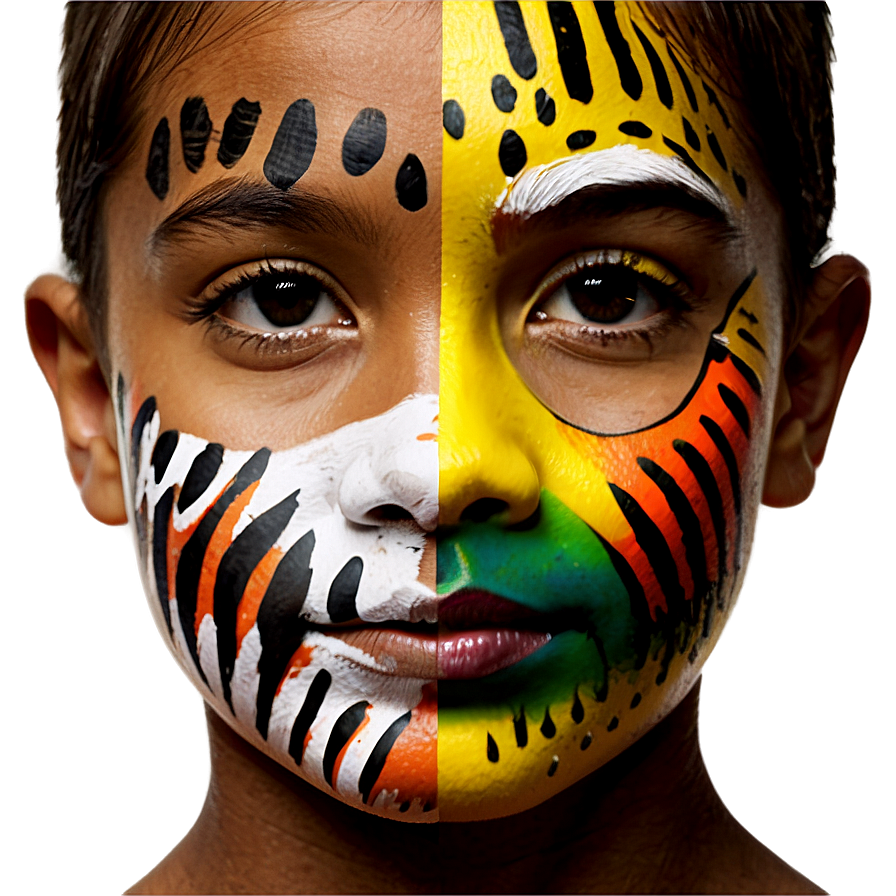 Face Painting Kids Png Ioo70 PNG image