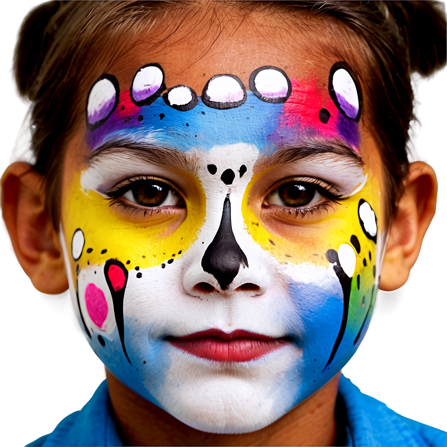 Face Painting Kids Png Yrn54 PNG image