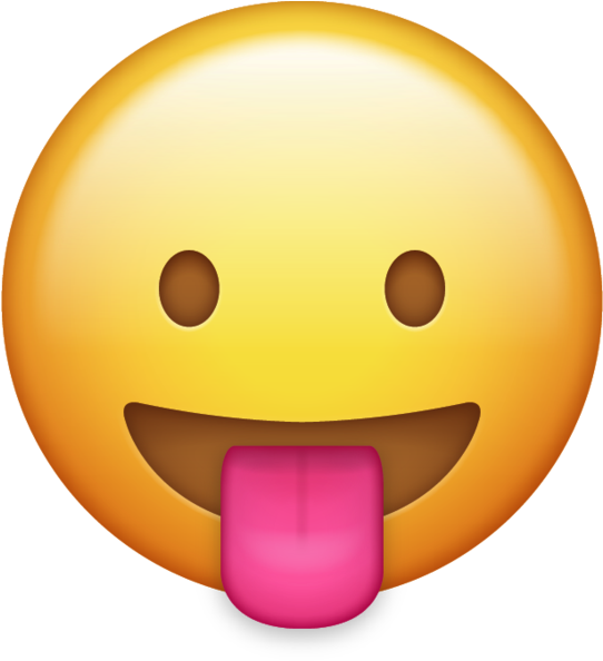 Face Savoring Food Emoji PNG image