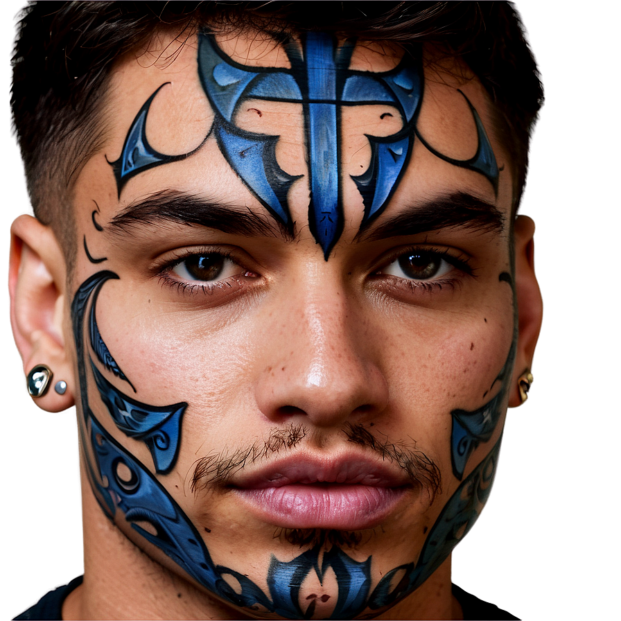 Face Tattoo B PNG image