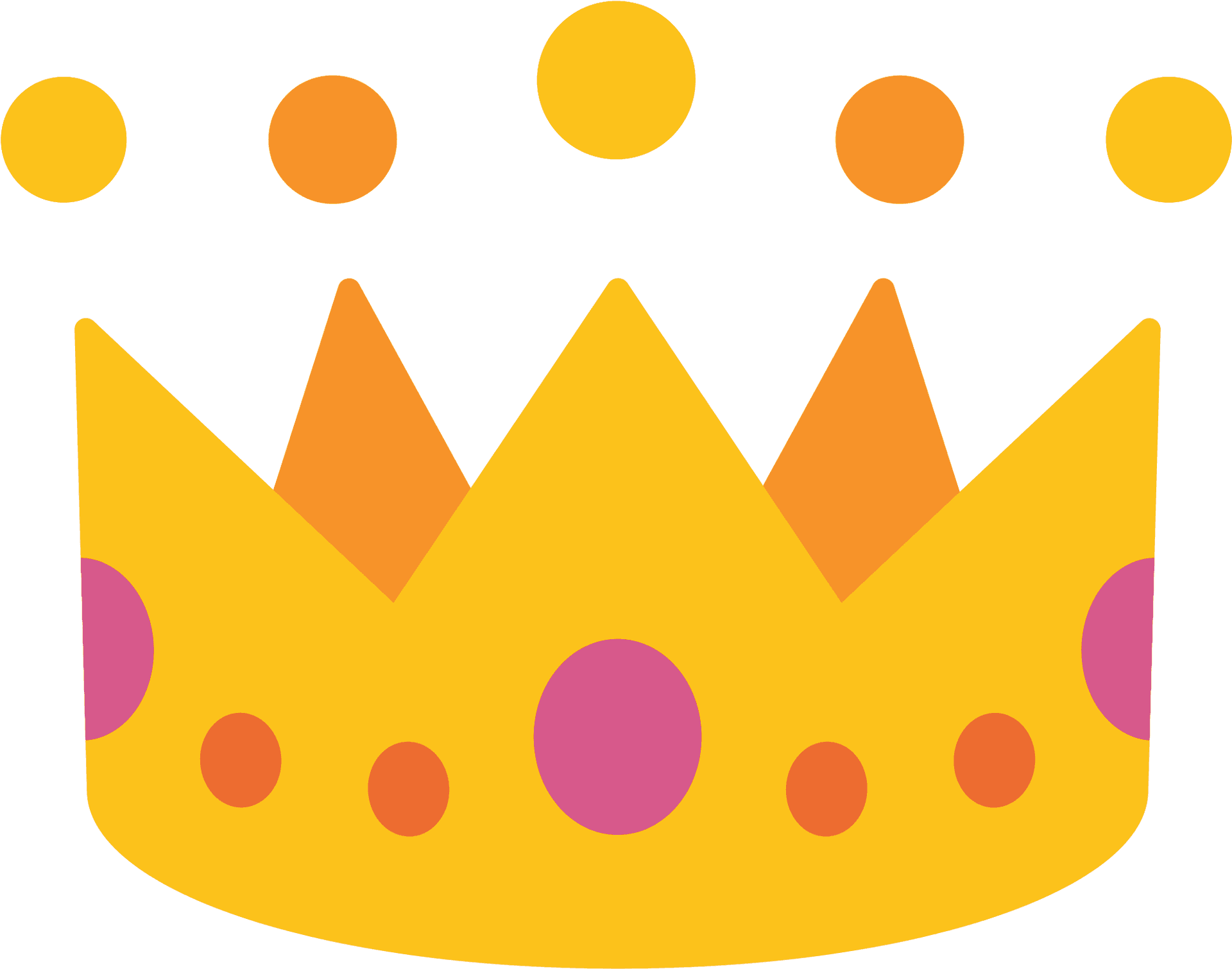 Facebook Crown Emoji PNG image