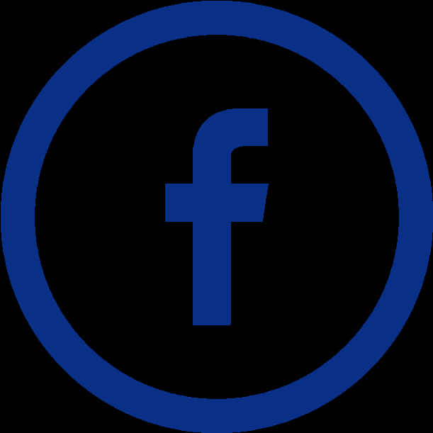 Facebook Icon Blue Circle PNG image