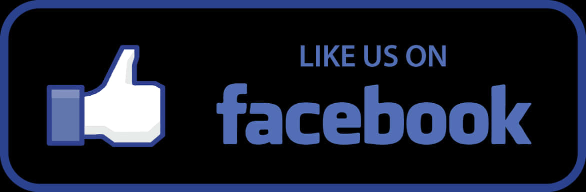 Facebook Like Button Banner PNG image