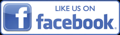Facebook Like Us Banner PNG image