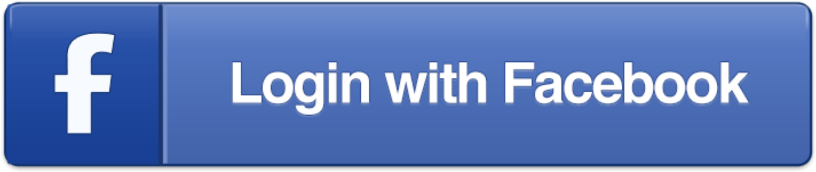 Facebook Login Button PNG image