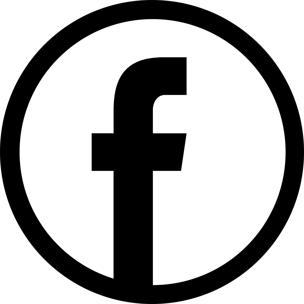 Facebook Logo Black Background PNG image