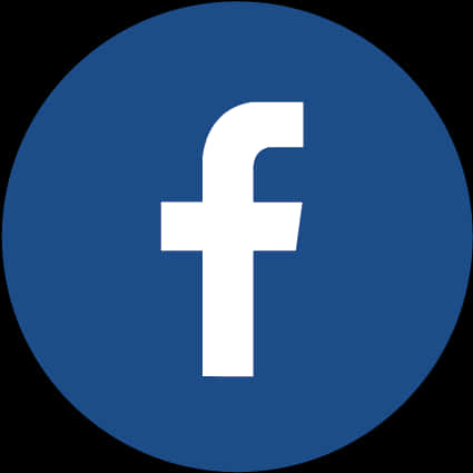 Facebook Logo Blue Circle Transparent Background PNG image