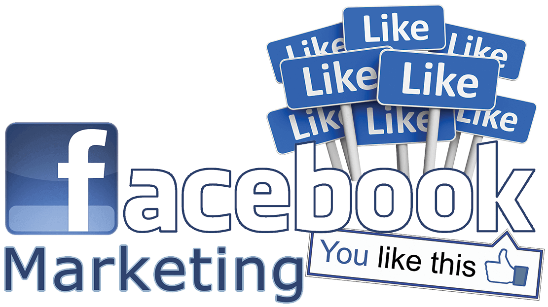 Facebook Marketing Strategy Concept PNG image