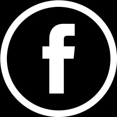 Facebook White Icon Circle PNG image