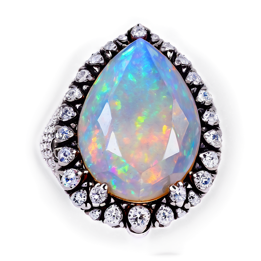 Faceted Opal Brilliance Png Nos PNG image